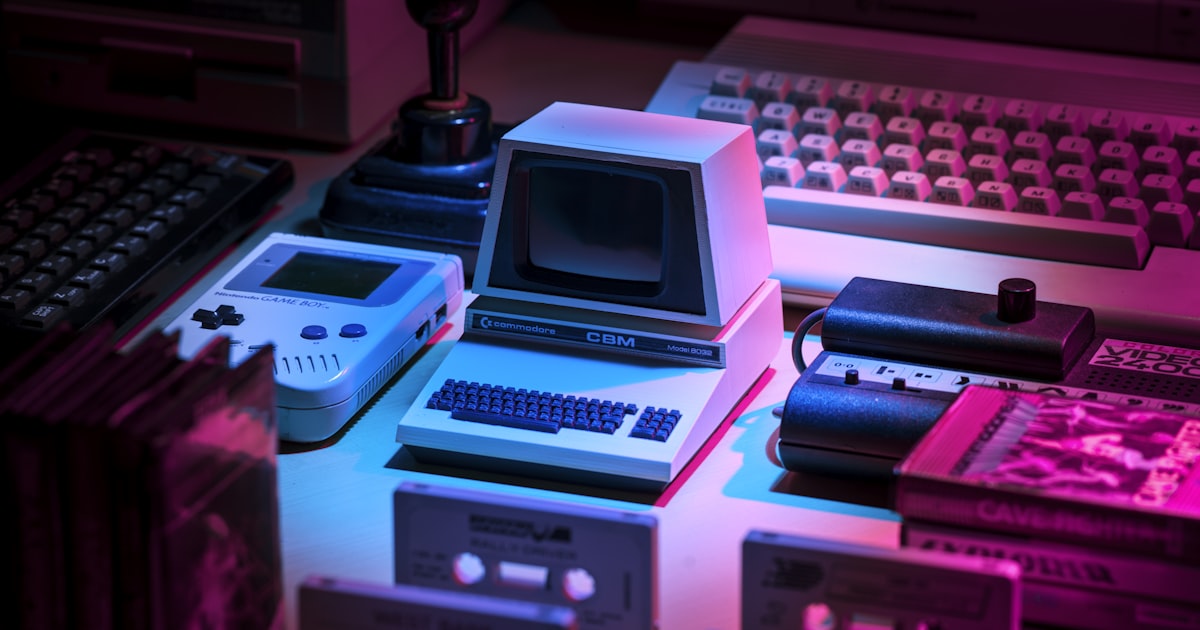 Row of retro arcade cabinets in a home game room