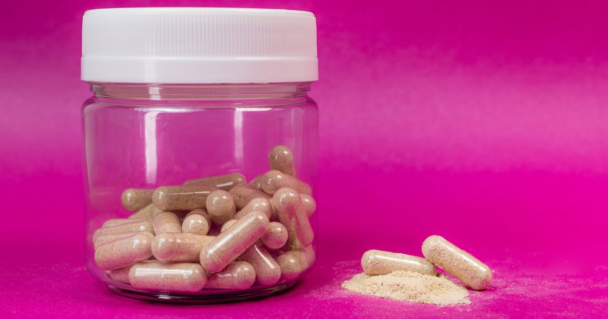 Probiotic supplement capsules for gut health