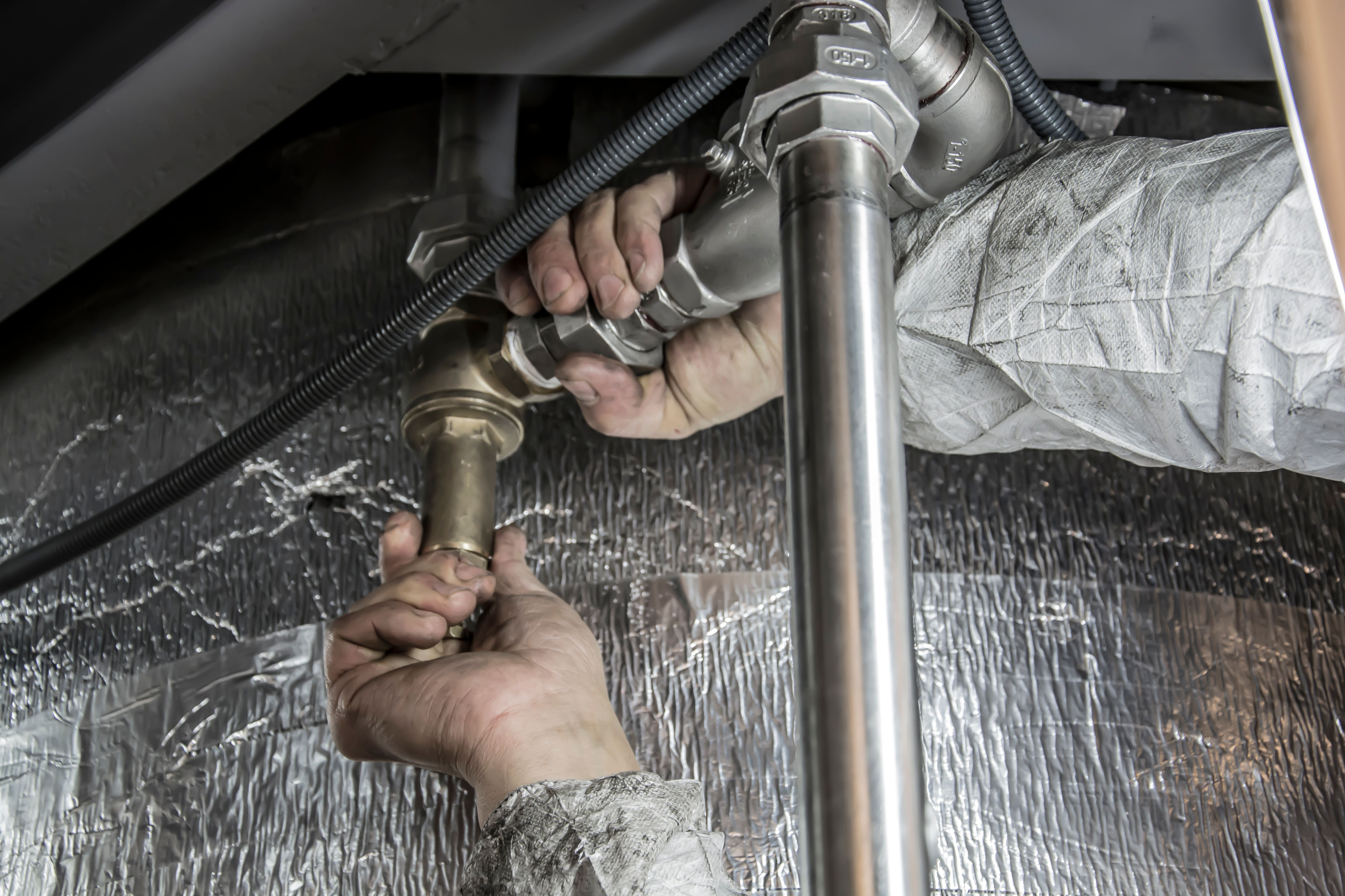 High pressure hydro jetting equipment used to clean sewer and drain lines