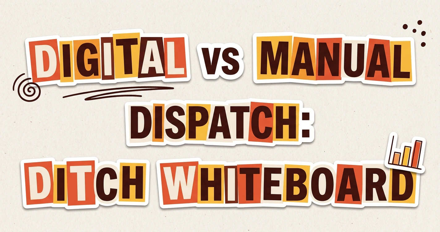 Digital vs Manual Dispatch: Time to Ditch the Whiteboard