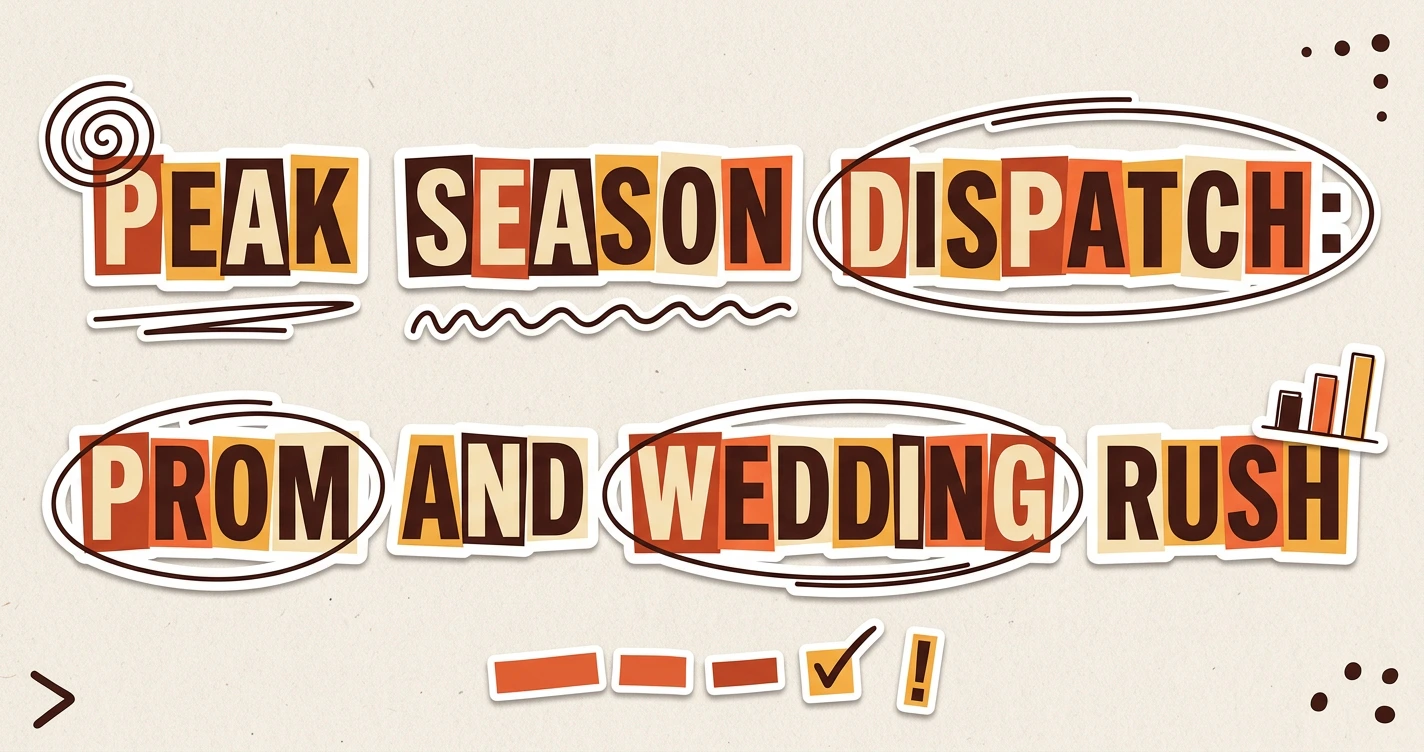 Handling Peak Season Dispatch: Prom and Wedding Rush