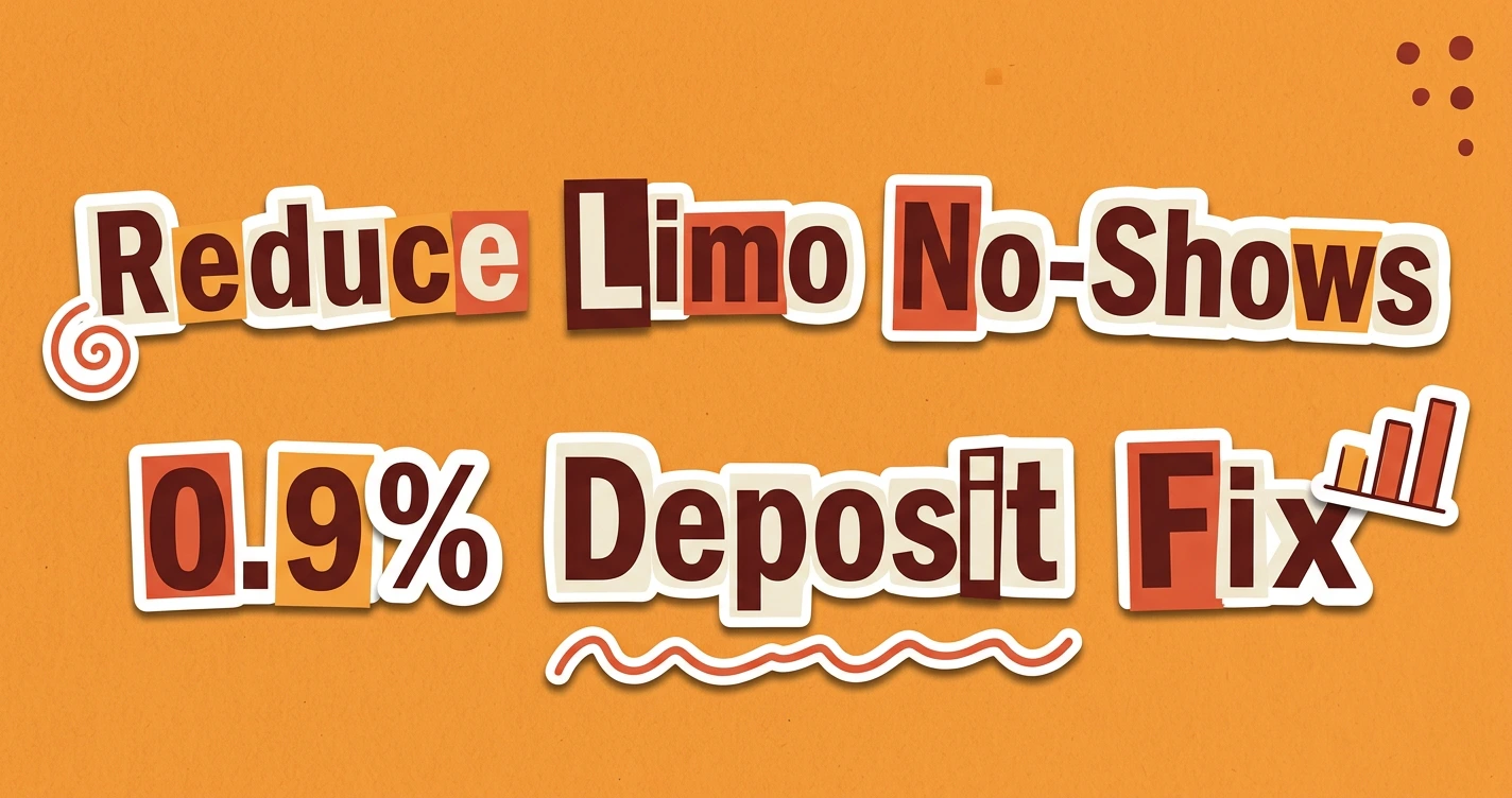 How to Reduce No-Shows in Your Limo Booking Workflow