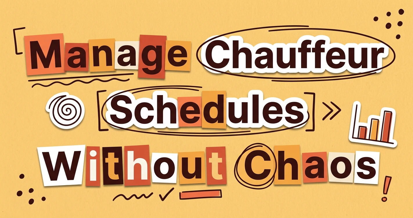 How to Manage Chauffeur Schedules Without the Chaos
