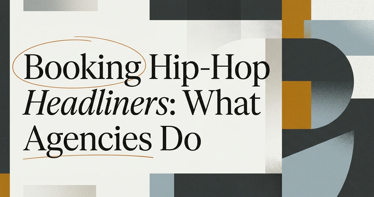 Rap Artist Booking Agency: Securing Hip-Hop Headliners