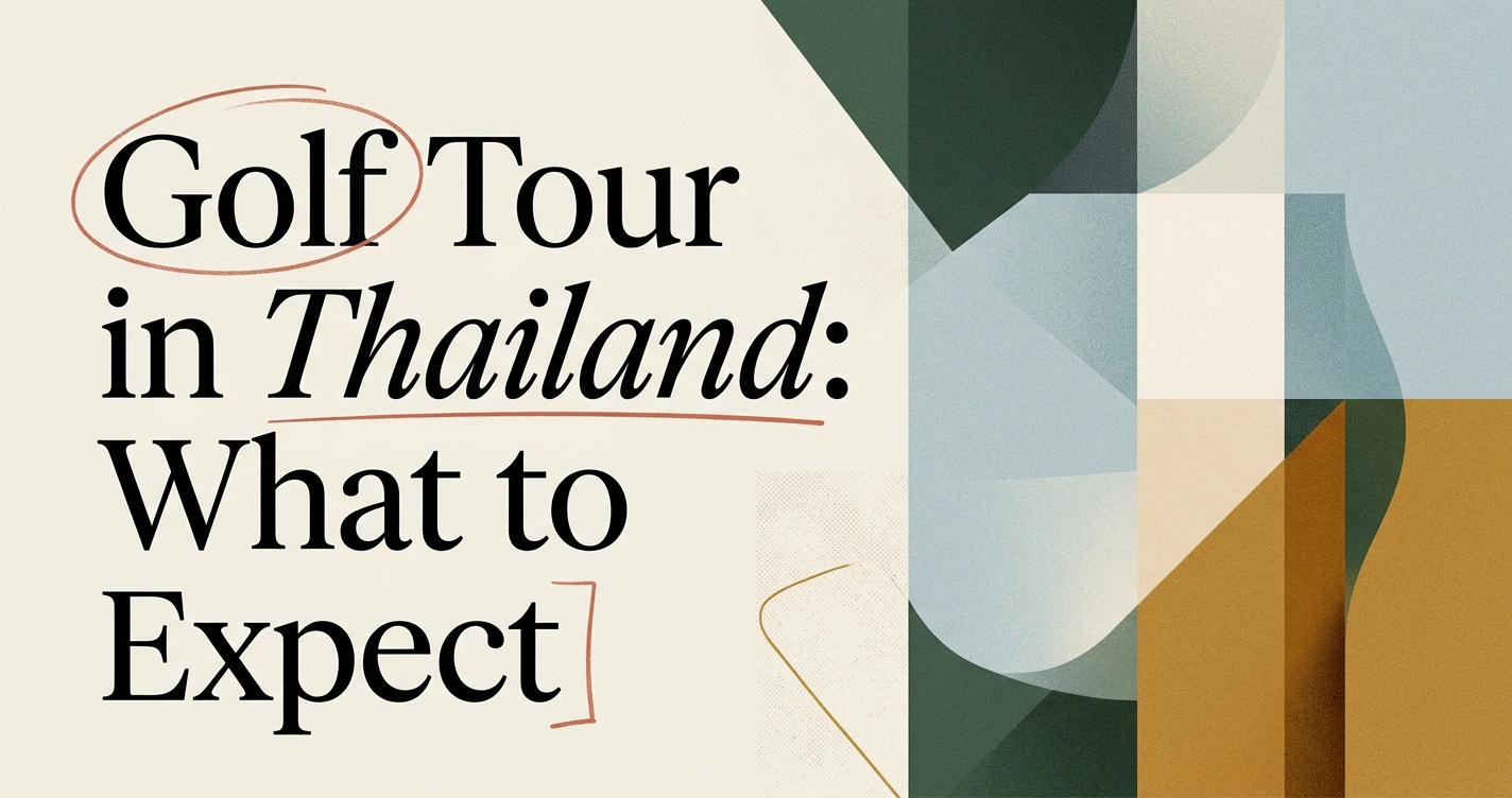 Golf Tour in Thailand: What to Expect on the Ground