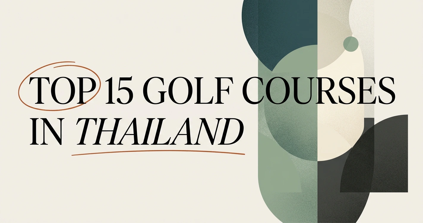 Best Golf Courses in Thailand: Top 15 for 2026