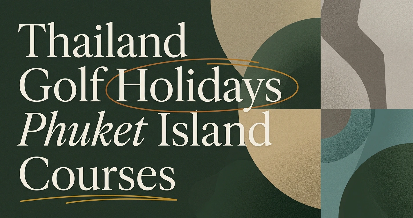 Thailand Golf Holidays Phuket: Island Courses & Resorts