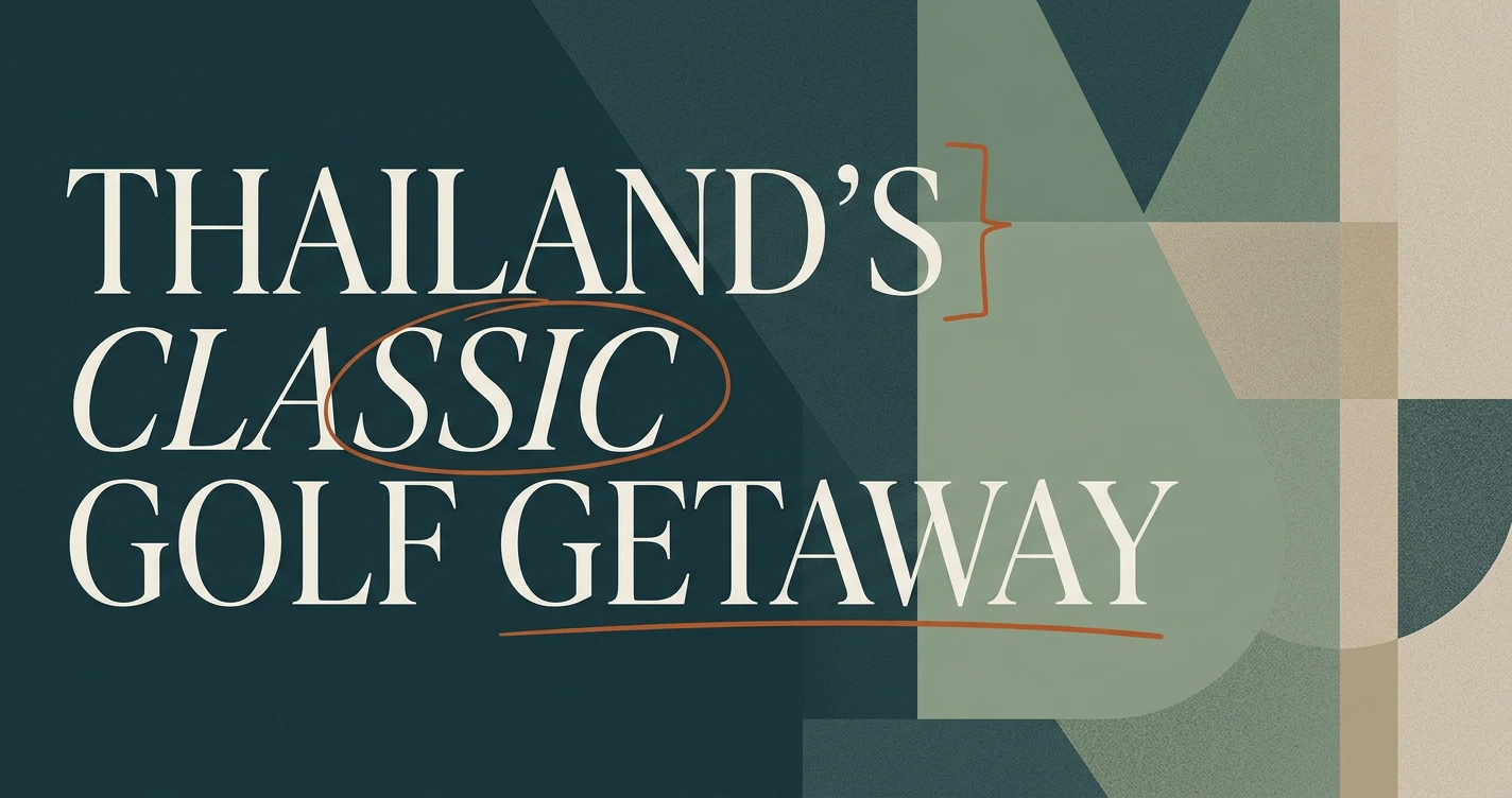 Hua Hin Golf: Thailand's Classic Golf Getaway