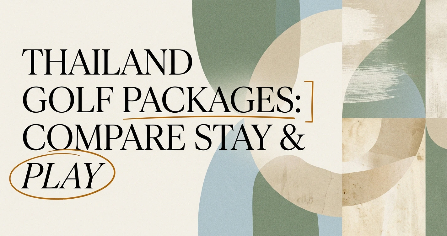Thailand Golf Packages: Compare Stay & Play Deals