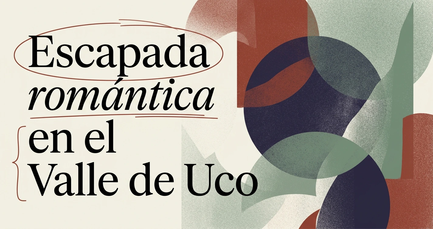 Escapada romántica en el Valle de Uco