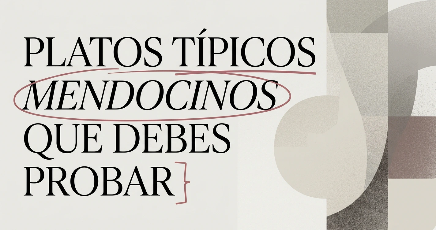 Gastronomía mendocina: platos típicos que probar